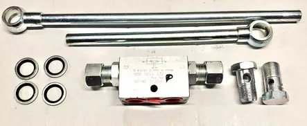 Kaksoislukkoventtiilisarja 3/8" - Vastaventtiilit - LV3812L38P - 1