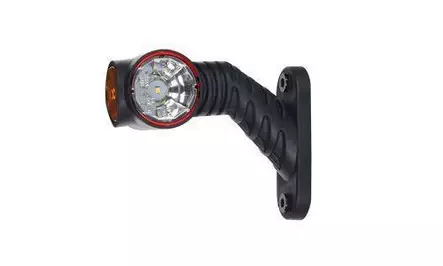 Led-kumivarsivalo 125mm pun/kelt/valk VAS. - Sivu- ja äärivalot - PSL903V - 1